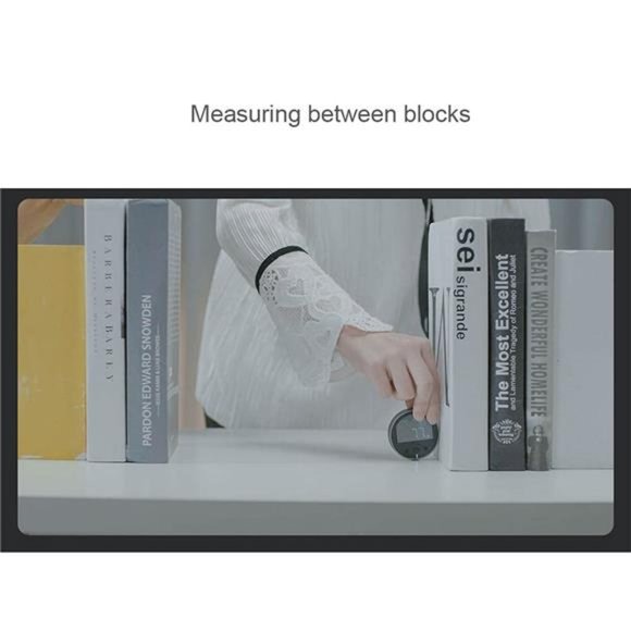 324 Ft Electronic Digital Tape Measure w/ LCD Display Digital Ruler Rechargeable - Picture 5 of 6